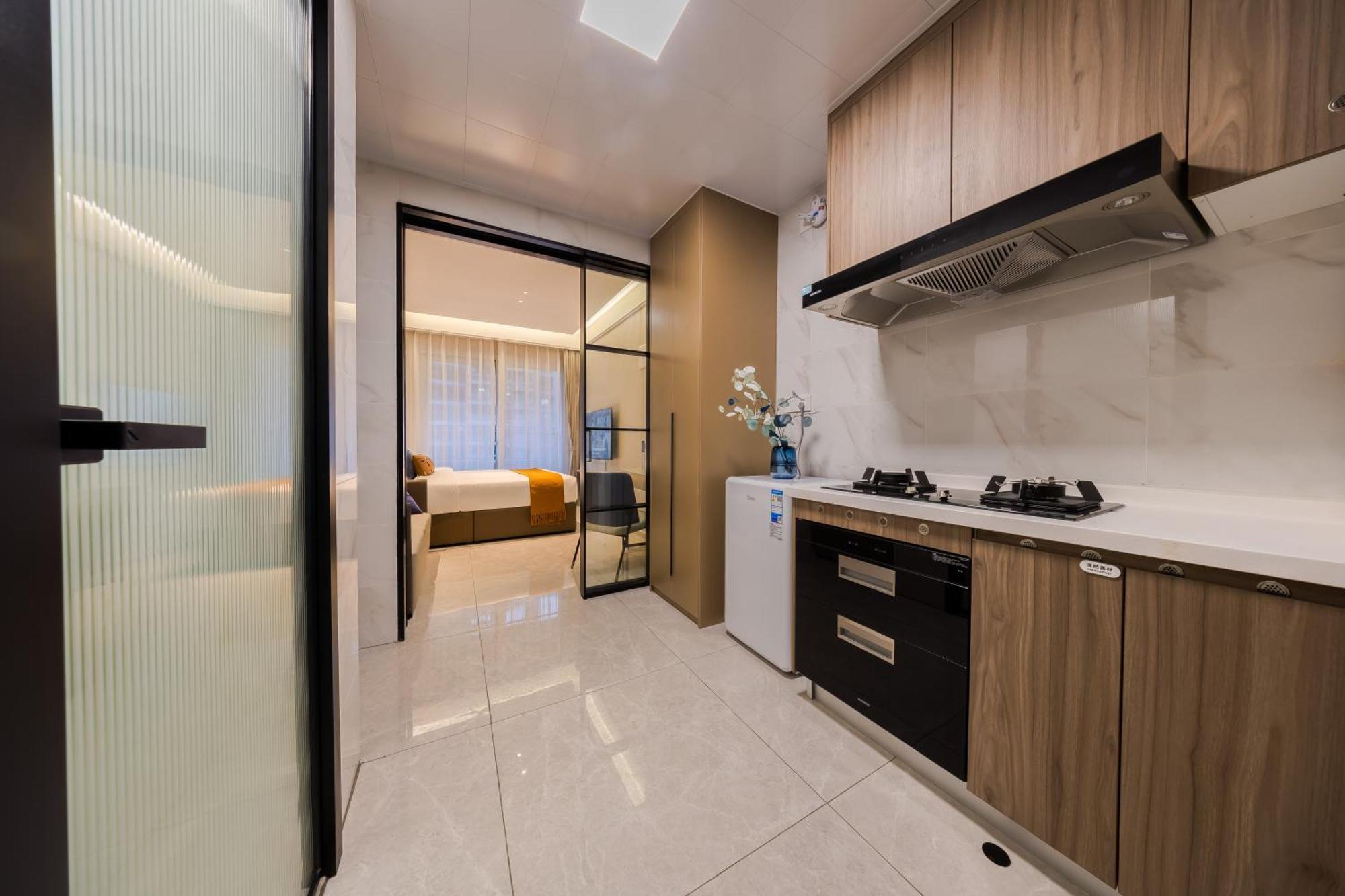 XI Ke Executive Apartment - Shenzhen Futian Exhibition Center 외부 사진